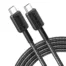 Anker 322 Type C to C 60W Cable Black 1M