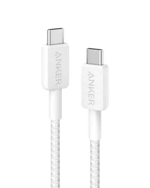 Anker 322 Type C to C 60W Cable White 1M