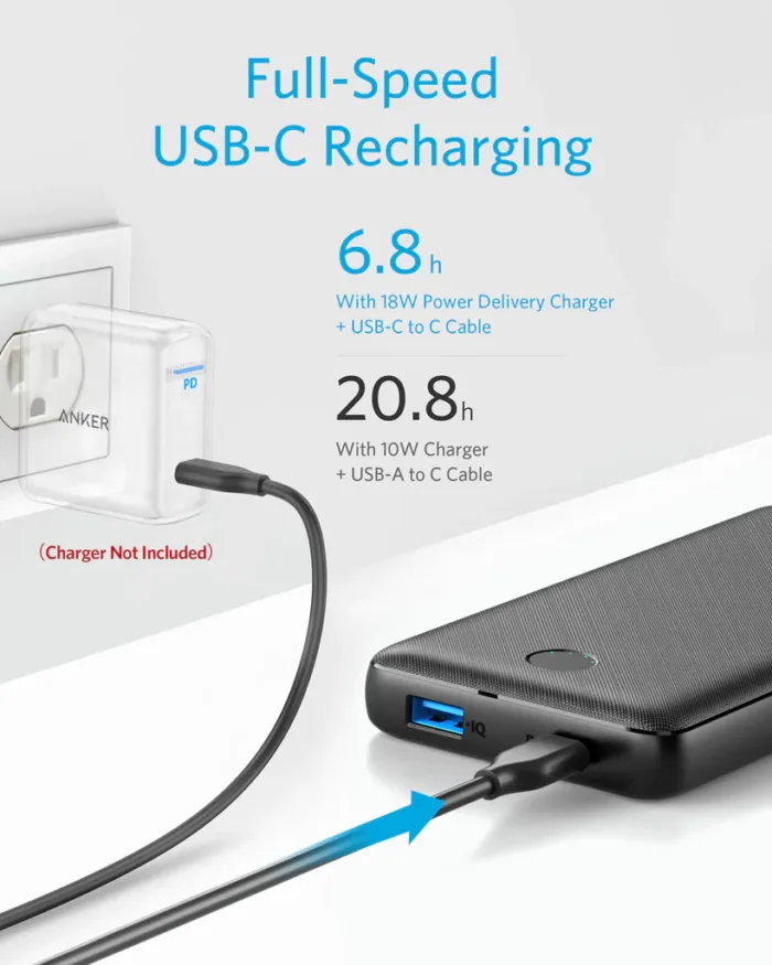 Anker 525 , Anker 525 Powerbank 20000mAh, Anker 525 Powerbank 20000mAh