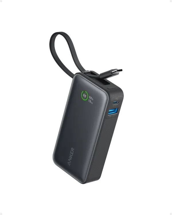 Anker Nano PowerBank, Anker Nano PowerBank 30W, Anker Nano PowerBank 30W Built-In USB-C Cable