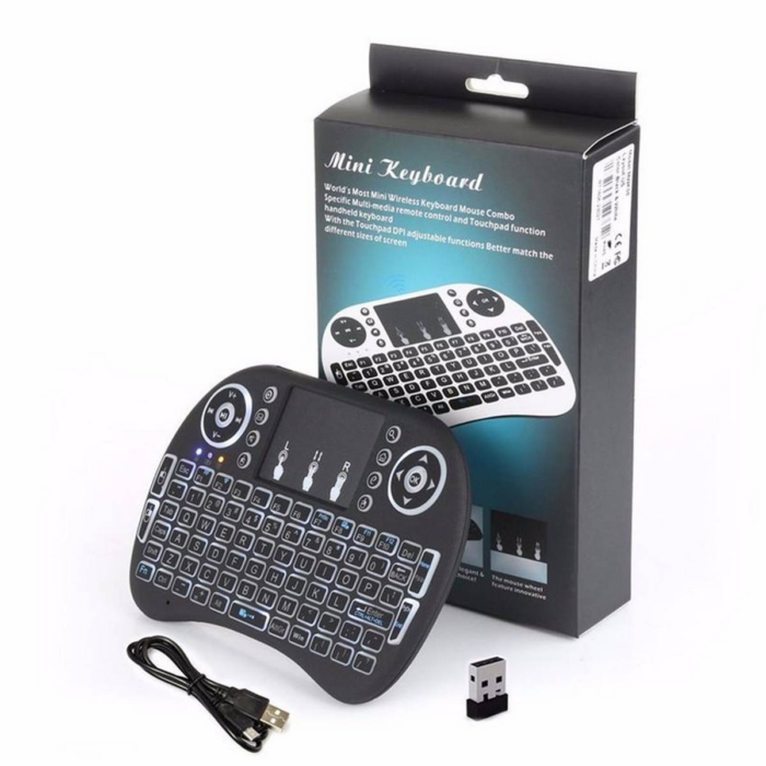 Backlit Mini Keyboard & Mouse