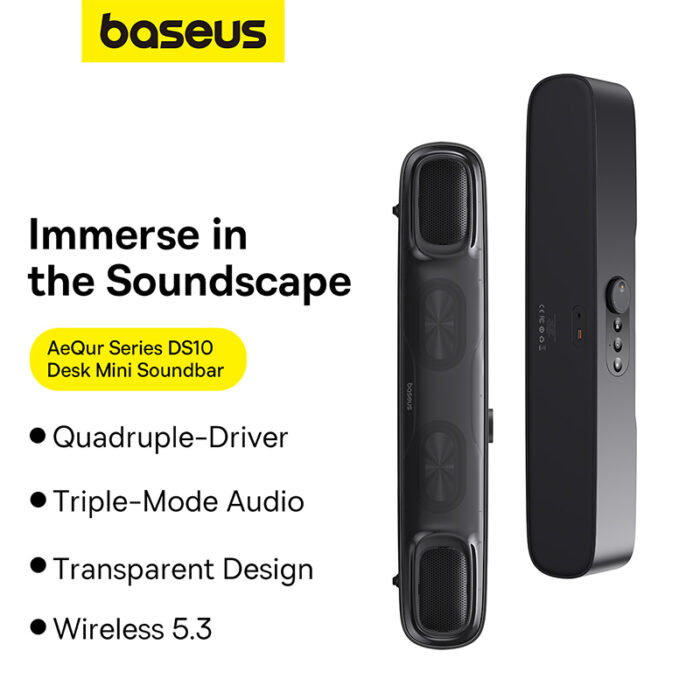 Baseus AeQur , Baseus AeQur DS10 Mini Soundbar for sale, Baseus AeQur DS10 Mini Soundbar for sale