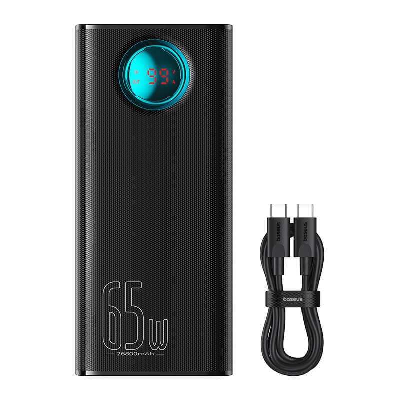 Baseus Amblight Digital Display Fast Charge Power Bank 26800mAh