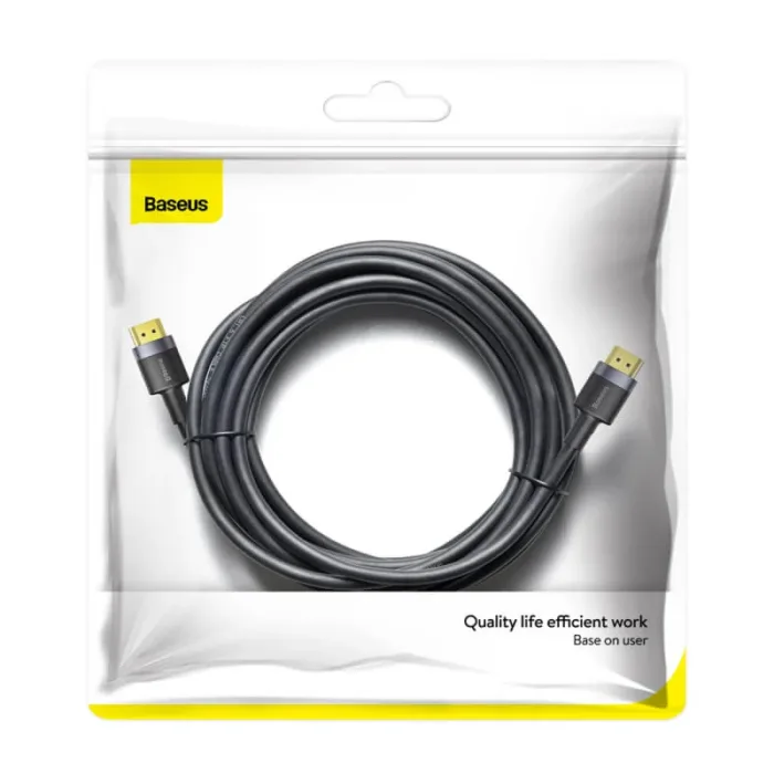 Baseus Cafule 4K HDMI Male, Baseus Cafule 4K HDMI, Baseus Cafule 4K HDMI Male To 4K HDMI Male Cable 1m for sale