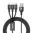 Baseus Rapid Series , Baseus Rapid Series USB 3-in-1, Baseus Rapid Series USB 3-in-1 cable 1.2m