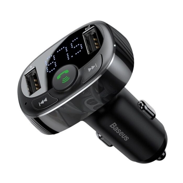 Baseus S 09 Pro Series Car FM Transmitter Cluster Black