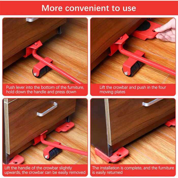 Furniture Lifter , Furniture Lifter Easy Moving Sliders, Furniture Lifter Easy Moving Sliders 5 Packs