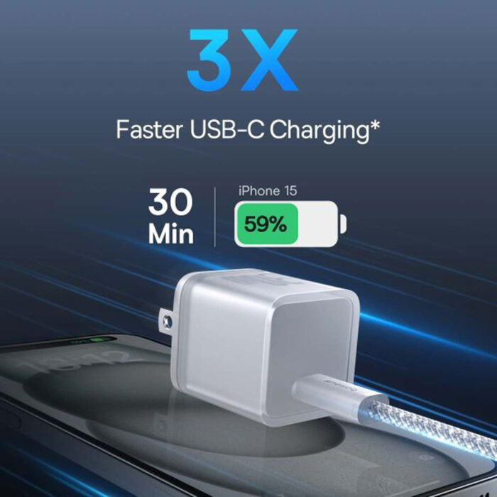 Baseus GaN5S Fast , Baseus GaN5S Fast Charger 1C, Baseus GaN5S Fast Charger 1C 20W US Moon White for sale