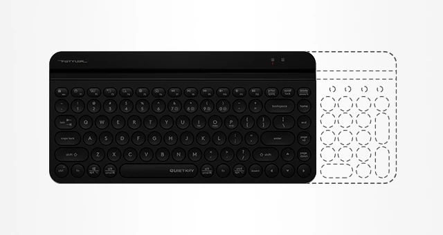 A4TECH FBK30 2.4Ghz Wireless Keyboard