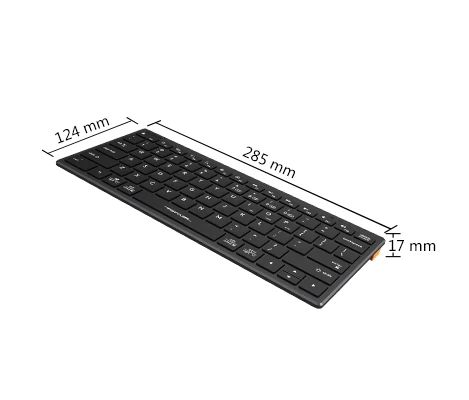 A4TECH FBX51C Bluetooth 2.4Ghz Mini Keyboard