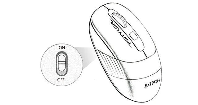 A4TECH FG1010S 2in1 2.4Ghz Wireless Keyboard & Mouse