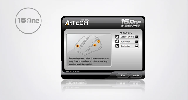 A4TECH G3-200NS Wireless Mouse with Silent Click