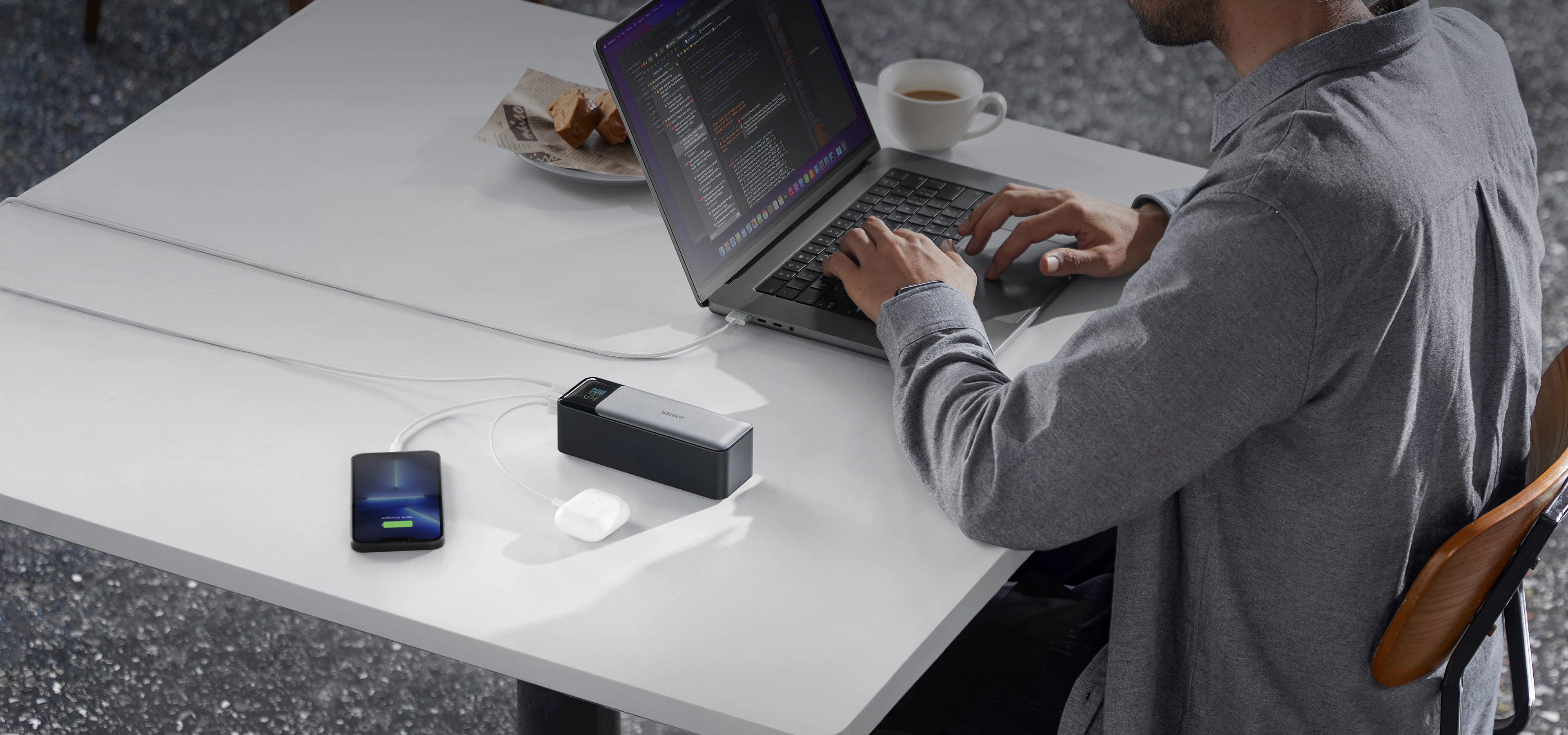 Anker 737 PowerBank Gen 2 GaN Prime 140W A1289 (PowerCore 24K)