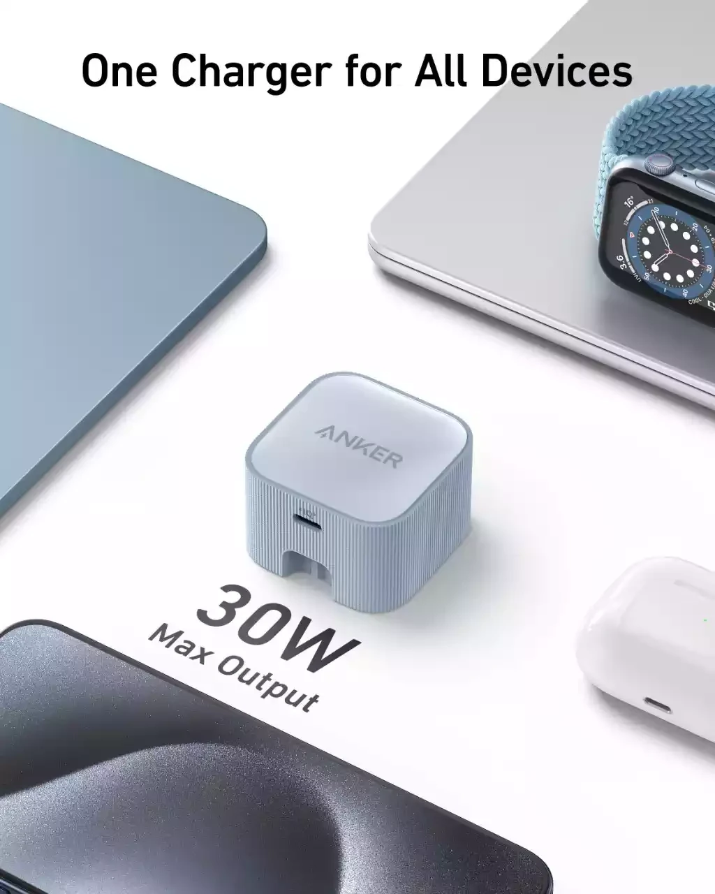 ANKER 30W FAST CHARGER FOR IPHONE A2337