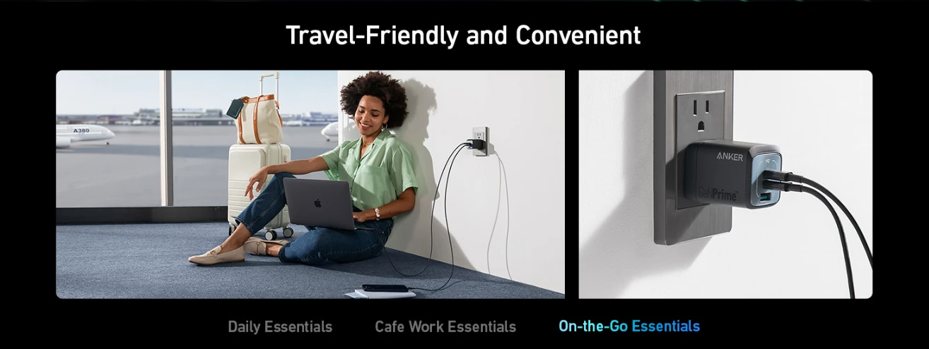 Anker 67W GaN Prime Fast Adapter 2C+U | A2669