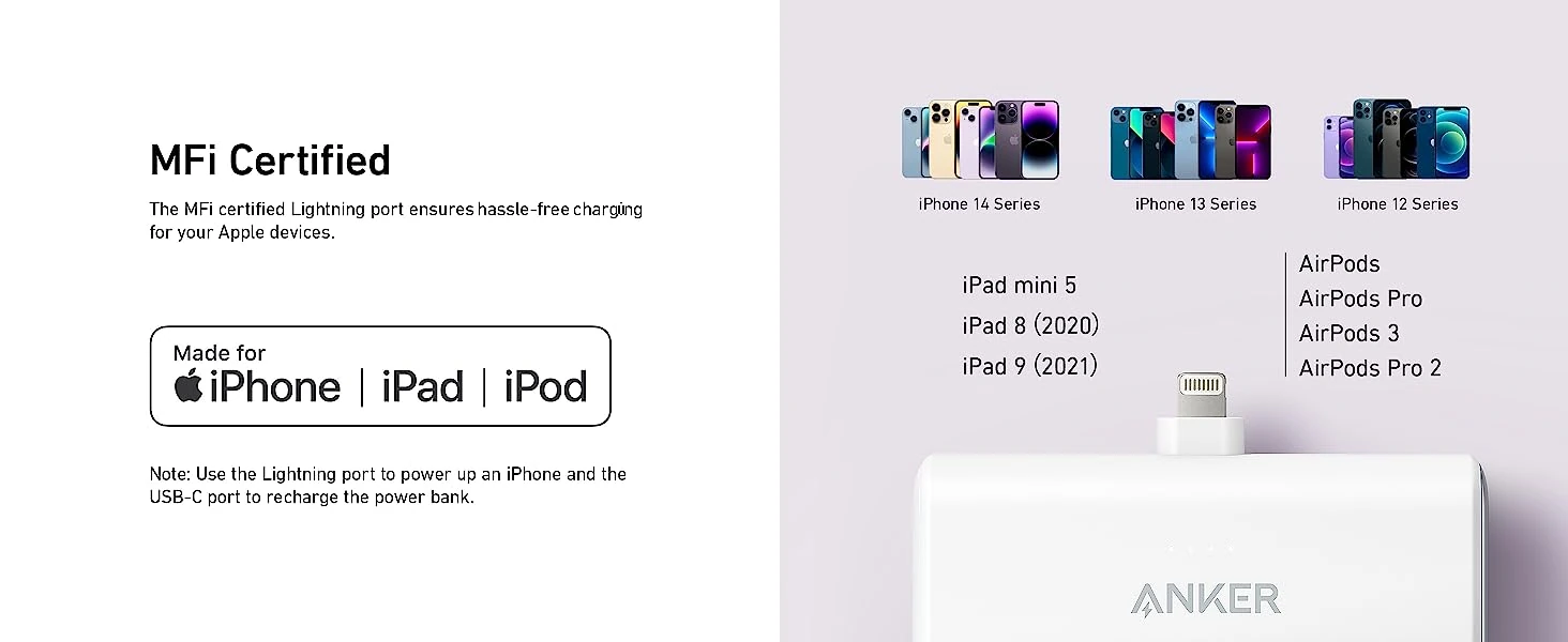 Anker Nano 5000mAH Power Bank A1645