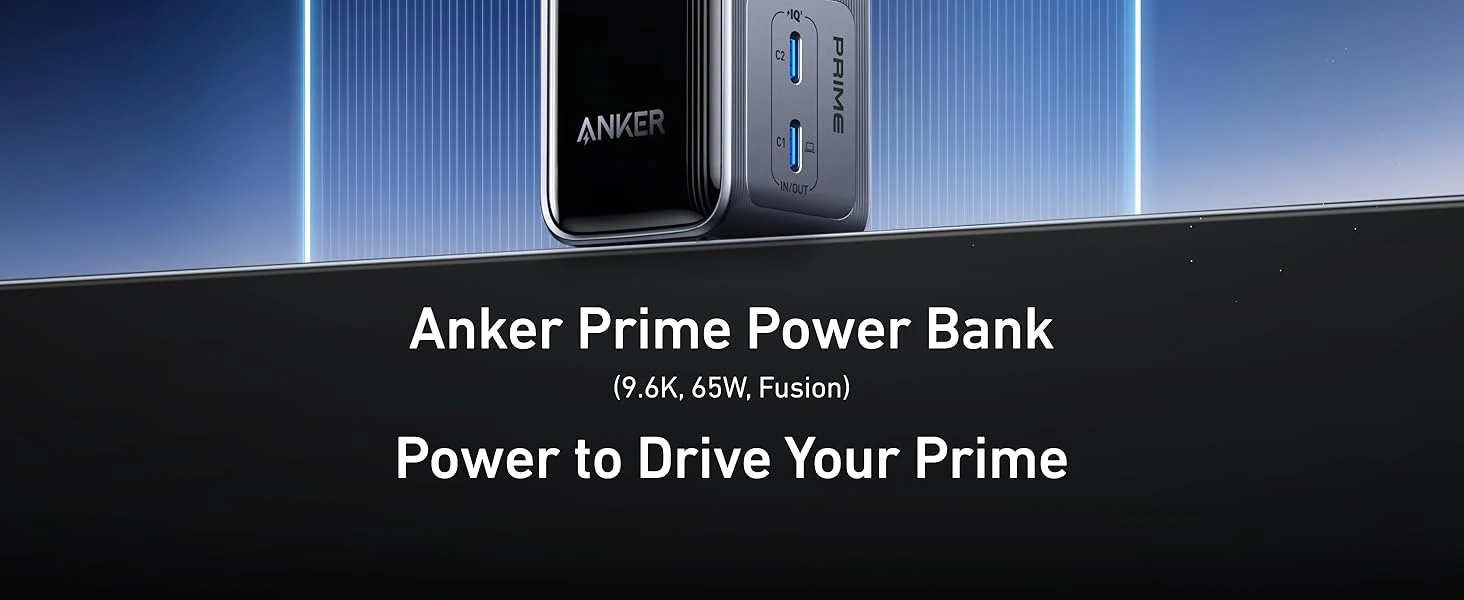 Anker Prime 2-in-1 Power bank 65W 9600mAh A1339