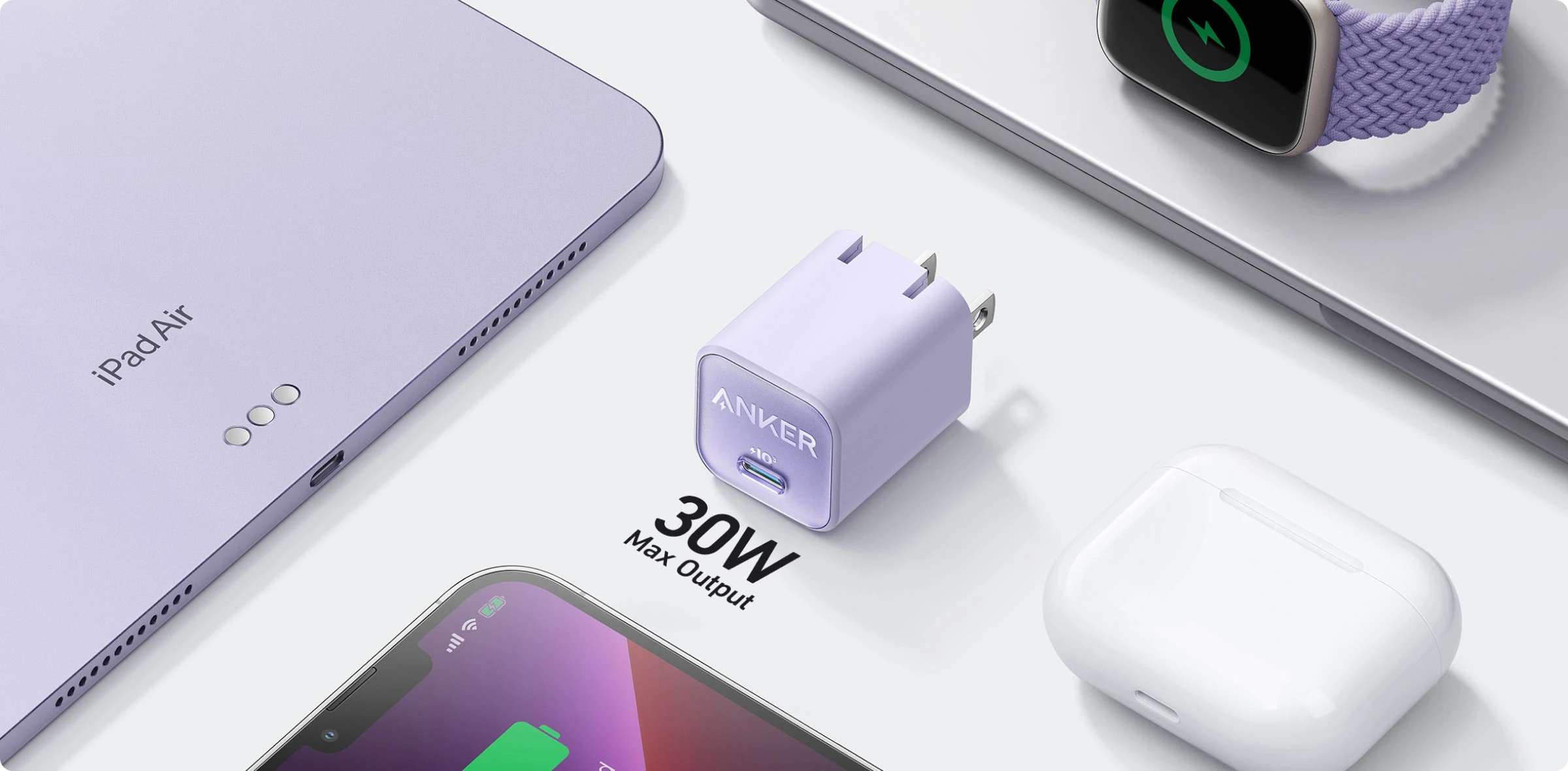 ANKER A2147 30W Fast Charger for iPhone
