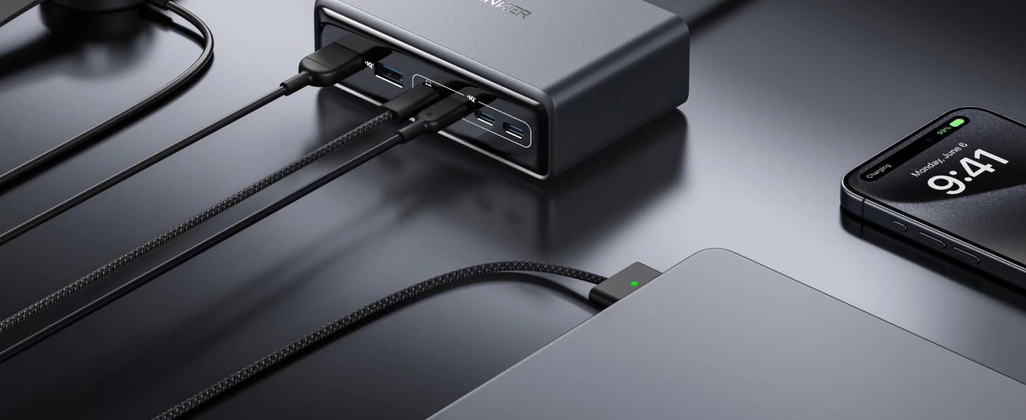 Anker GaN Prime Charger 200W 6 Ports A2683