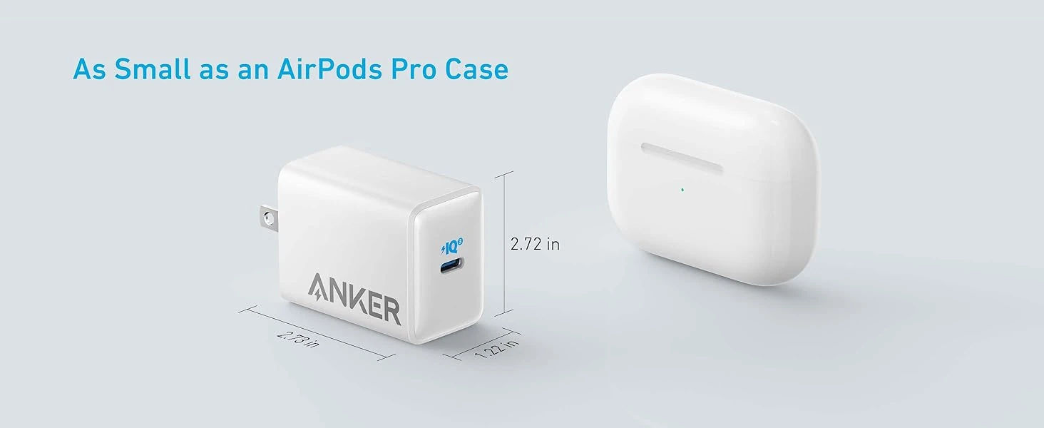 Anker 515 PowerPort III Pod Lite 65w Compact Fast Charger A2718