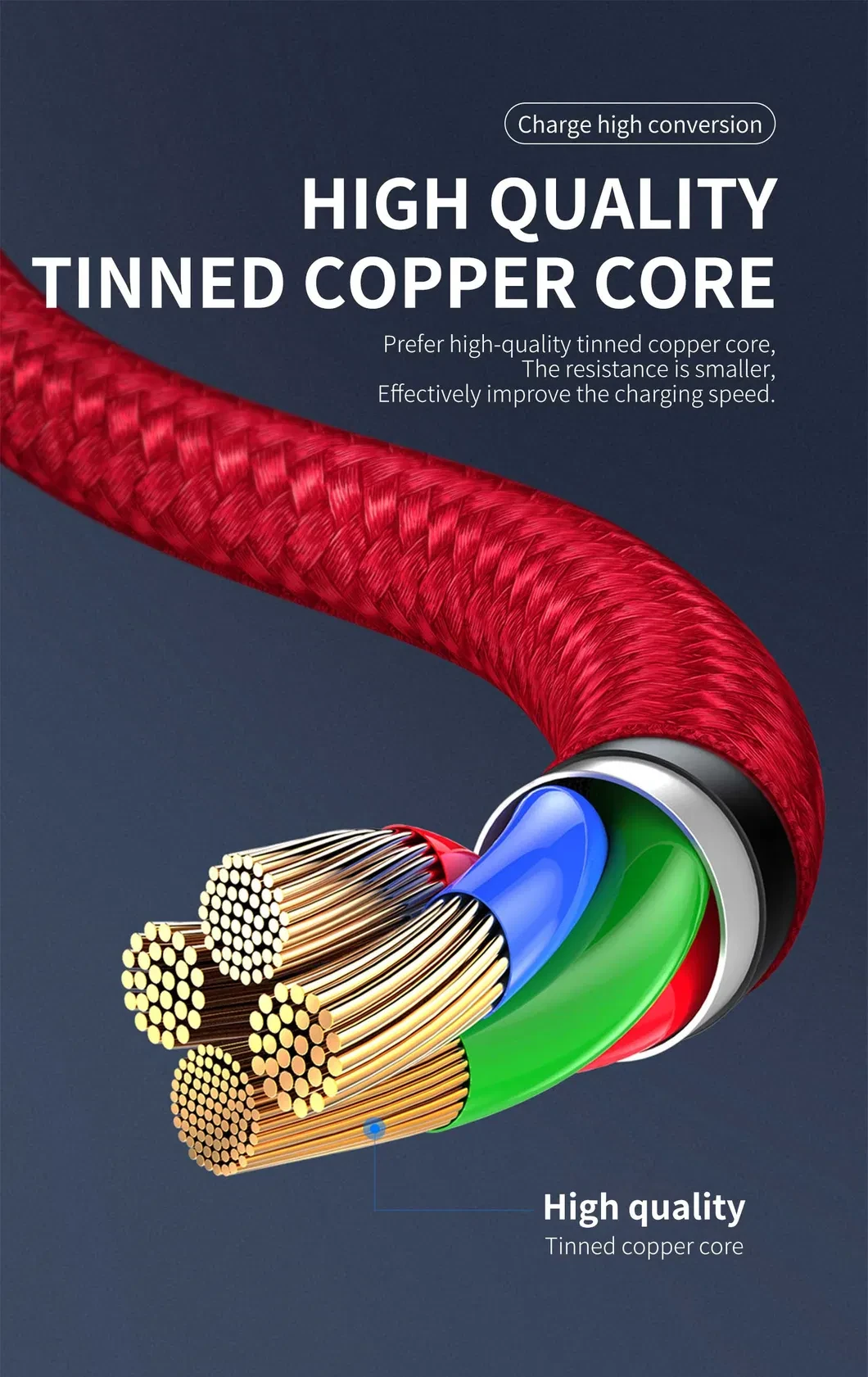 ASPOR 3 in 1 3A Data Cable U+C+IP AC-23