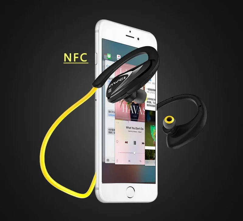 Awei A880BL Wireless Bluetooth Headset Gaming Earphones