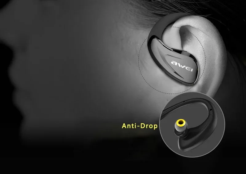 Awei A880BL Wireless Bluetooth Headset Gaming Earphones