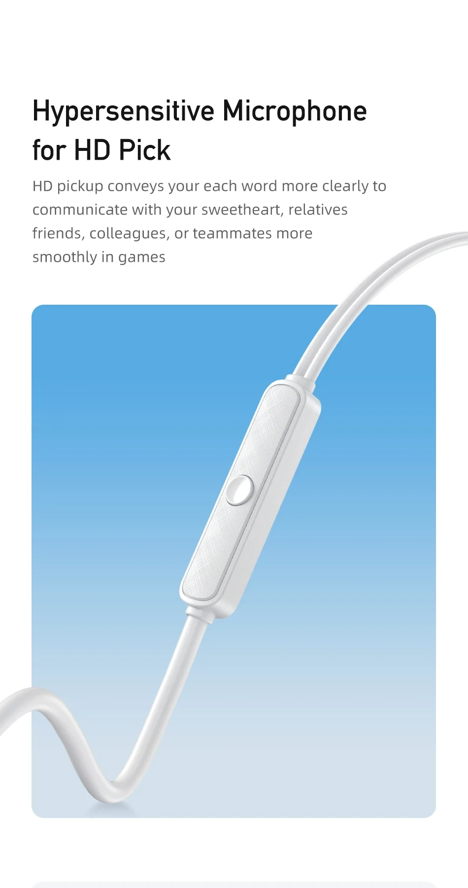 Awei PC-6/PC-6T Wired Earphones 3.5mm