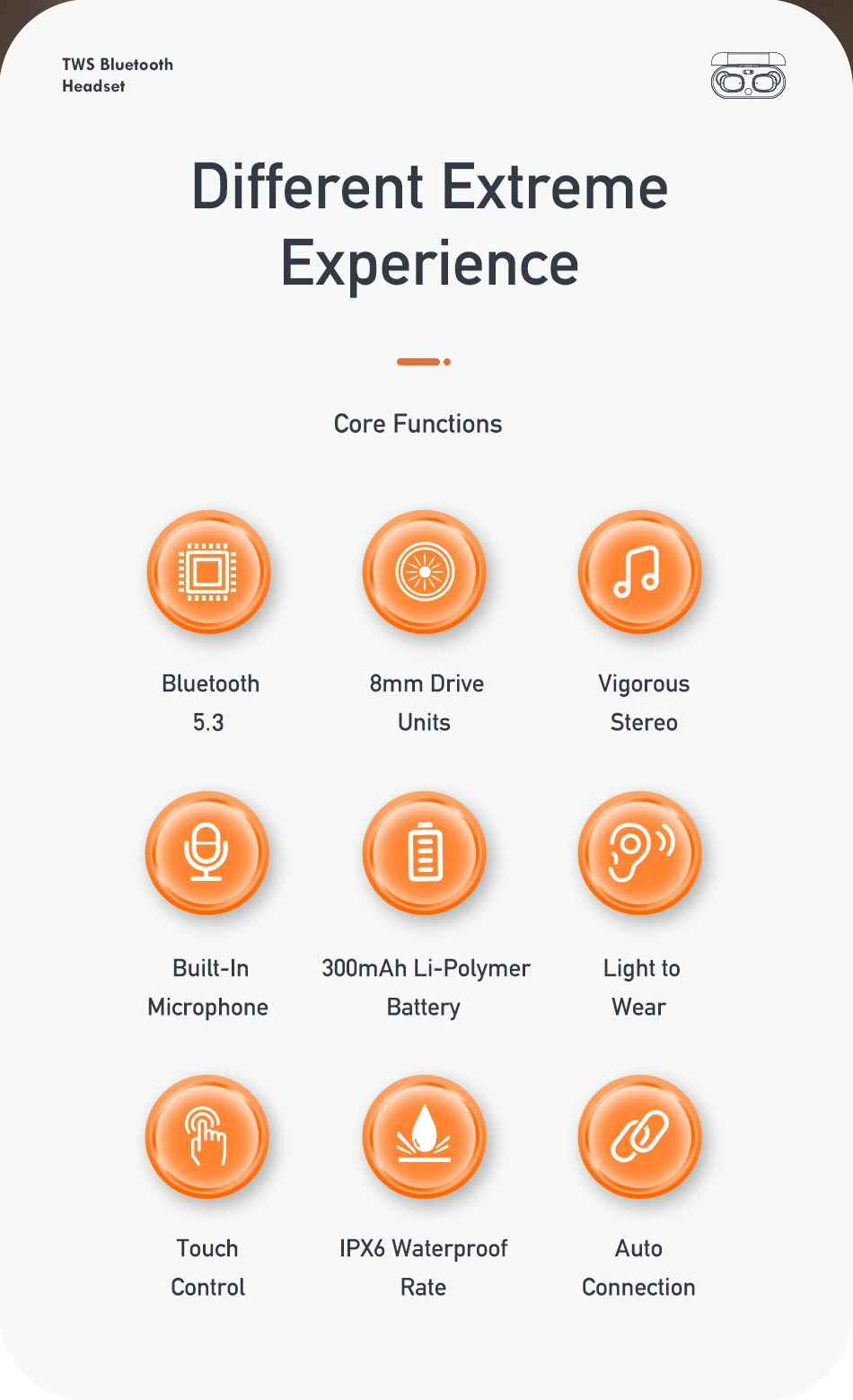 Awei Tws T13 Pro True Wireless Earbuds