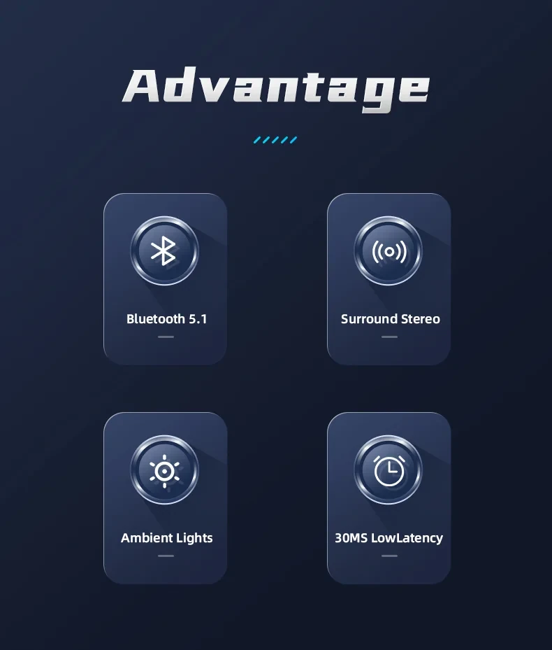 AWEI T28 Pro Gaming Wireless Earphones