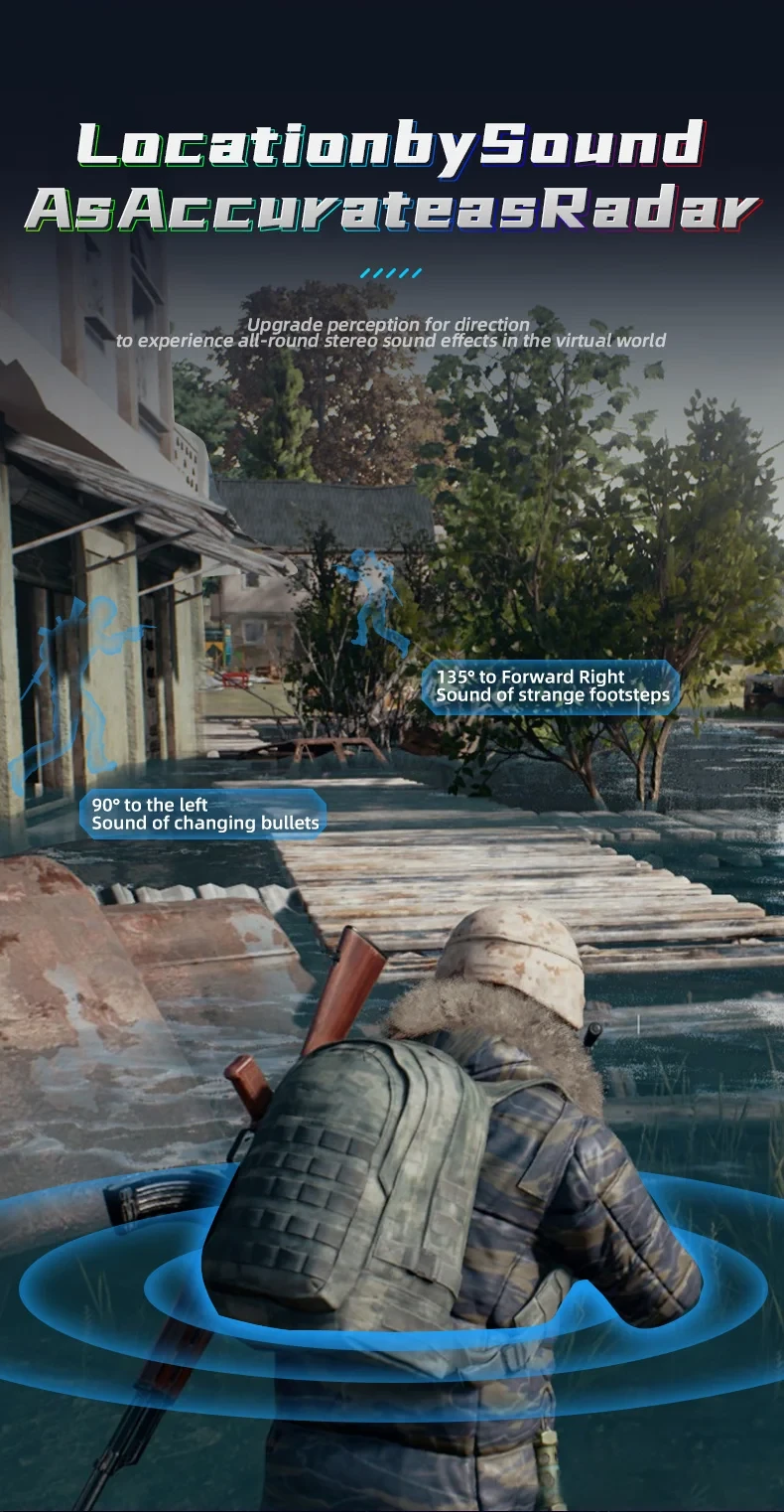 AWEI T28 Pro Gaming Wireless Earphones