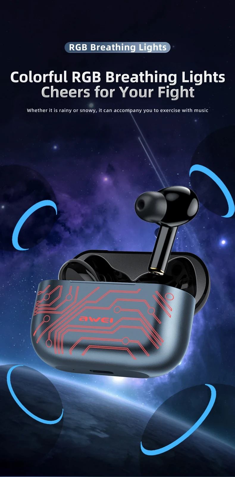 Awei T29 Pro TWS Bluetooth Earphones