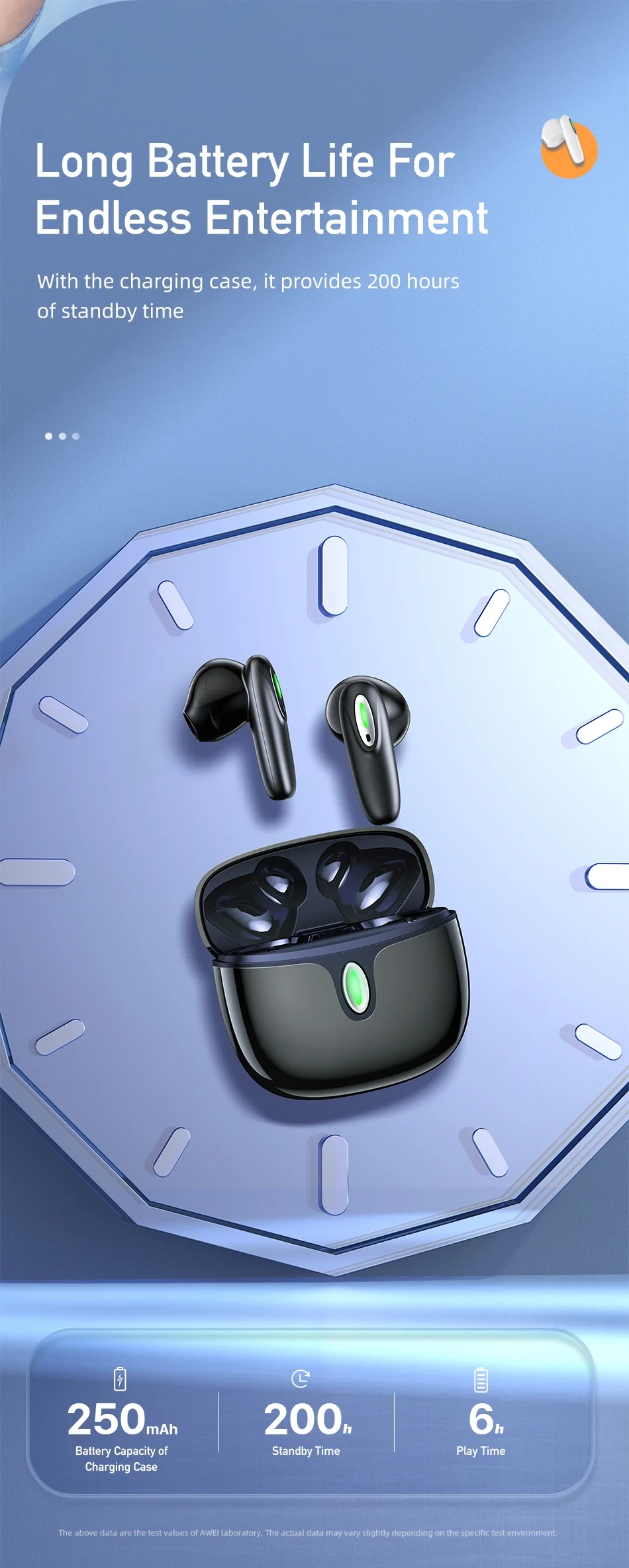 Awei Tws T39 Wireless Earphones