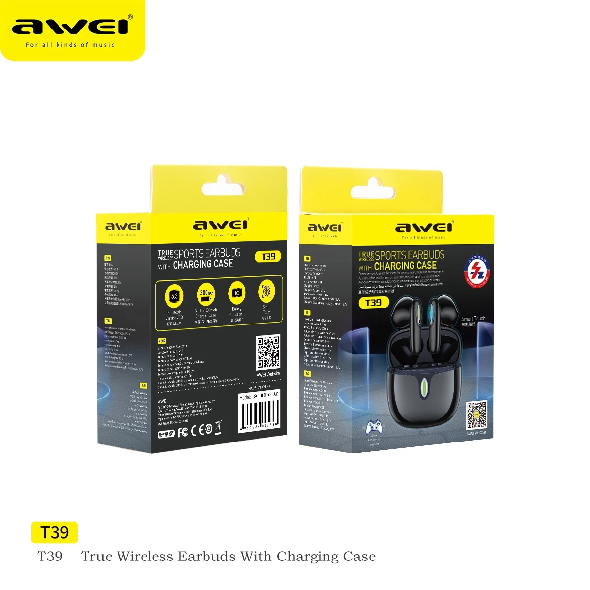Awei Tws T39 Wireless Earphones
