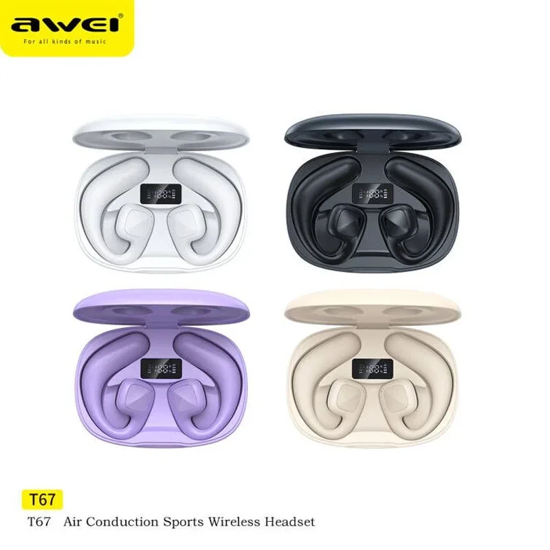 Awei T67 Air Conduction Wireless Earphone