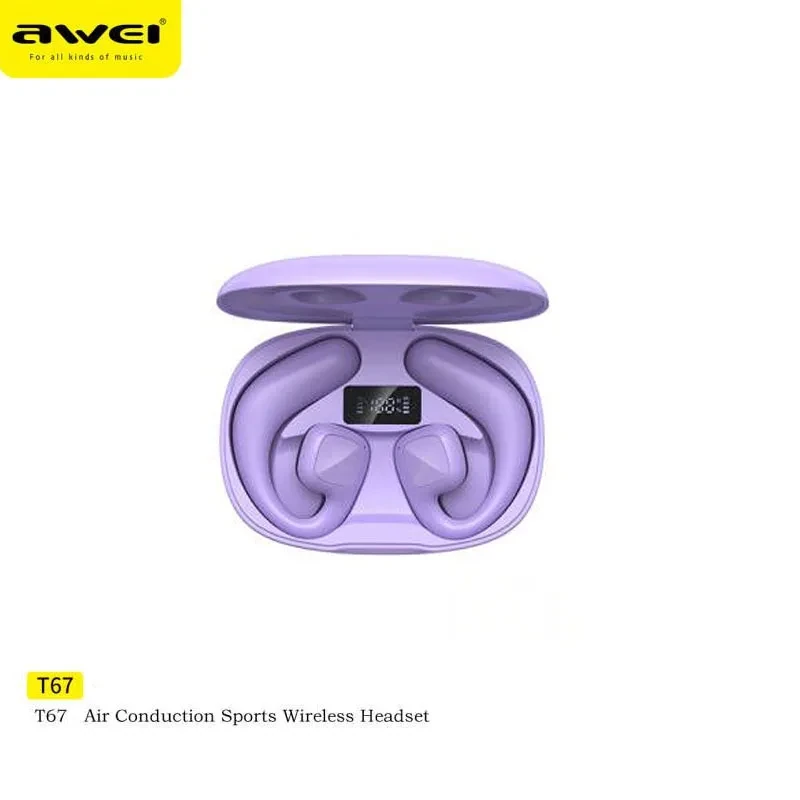 Awei T67 Air Conduction Wireless Earphone