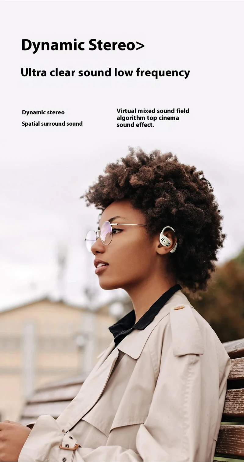 Awei OWS TZ12 Air Conduction Ear-hook Bluetooth Earphone