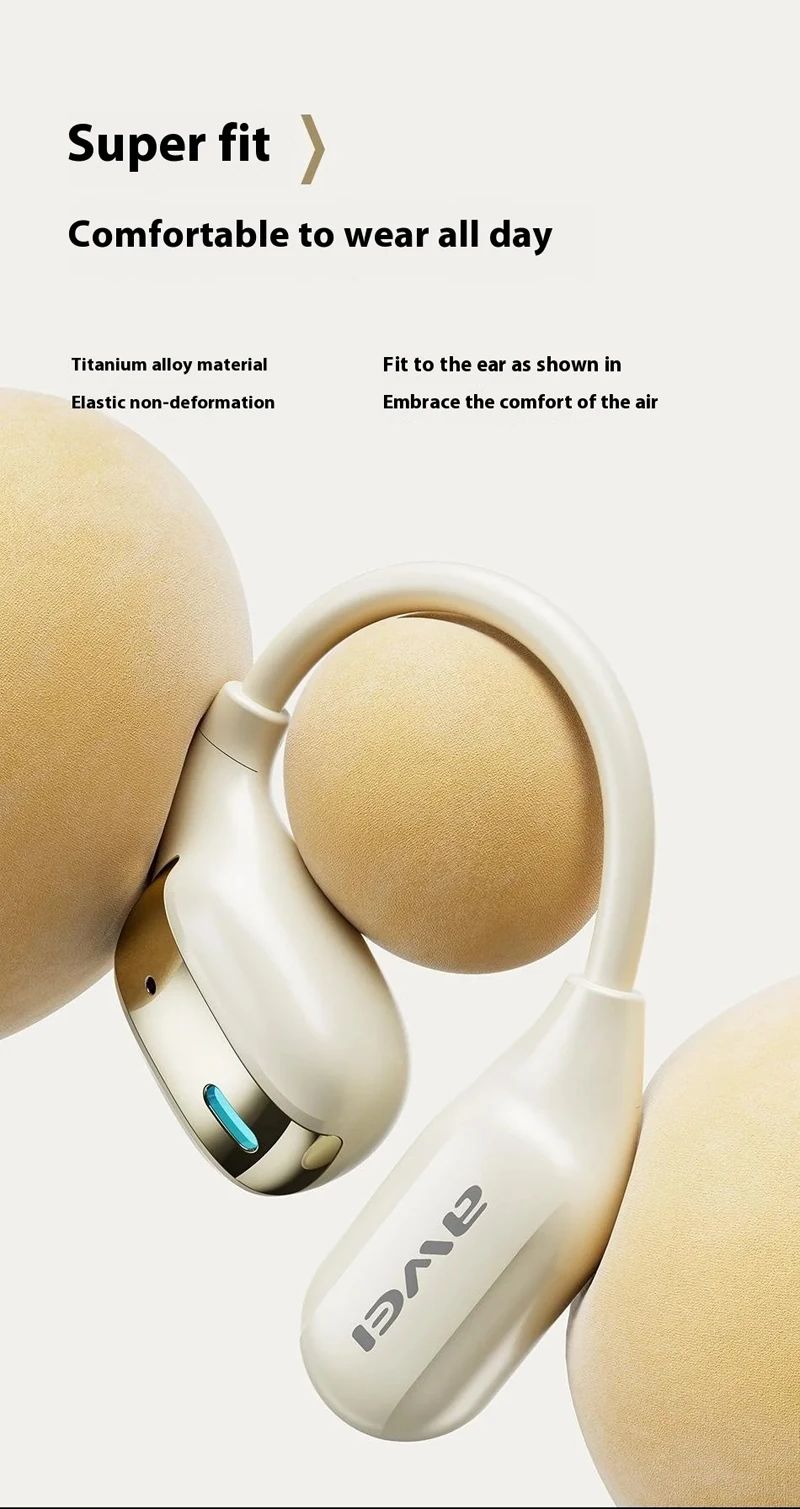 Awei OWS TZ12 Air Conduction Ear-hook Bluetooth Earphone