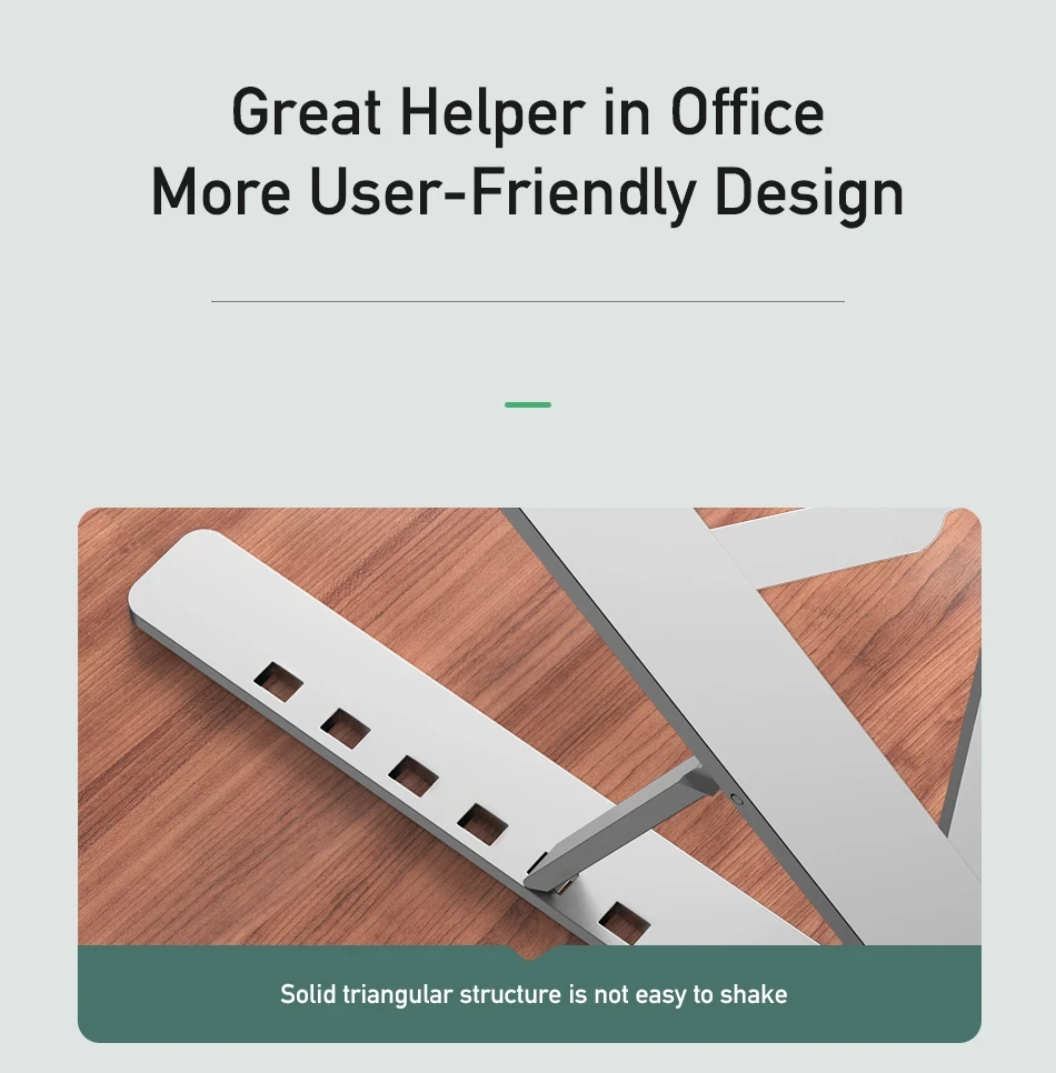 Awei X26 Portable Multi-function Aluminum Stand For Laptop Tablet