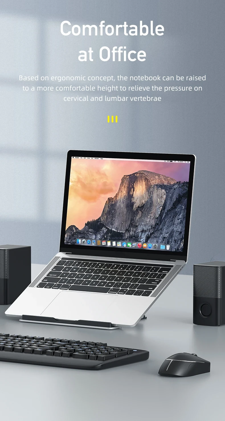 Awei X30 Desktop Folding Holder for Laptops Tablets