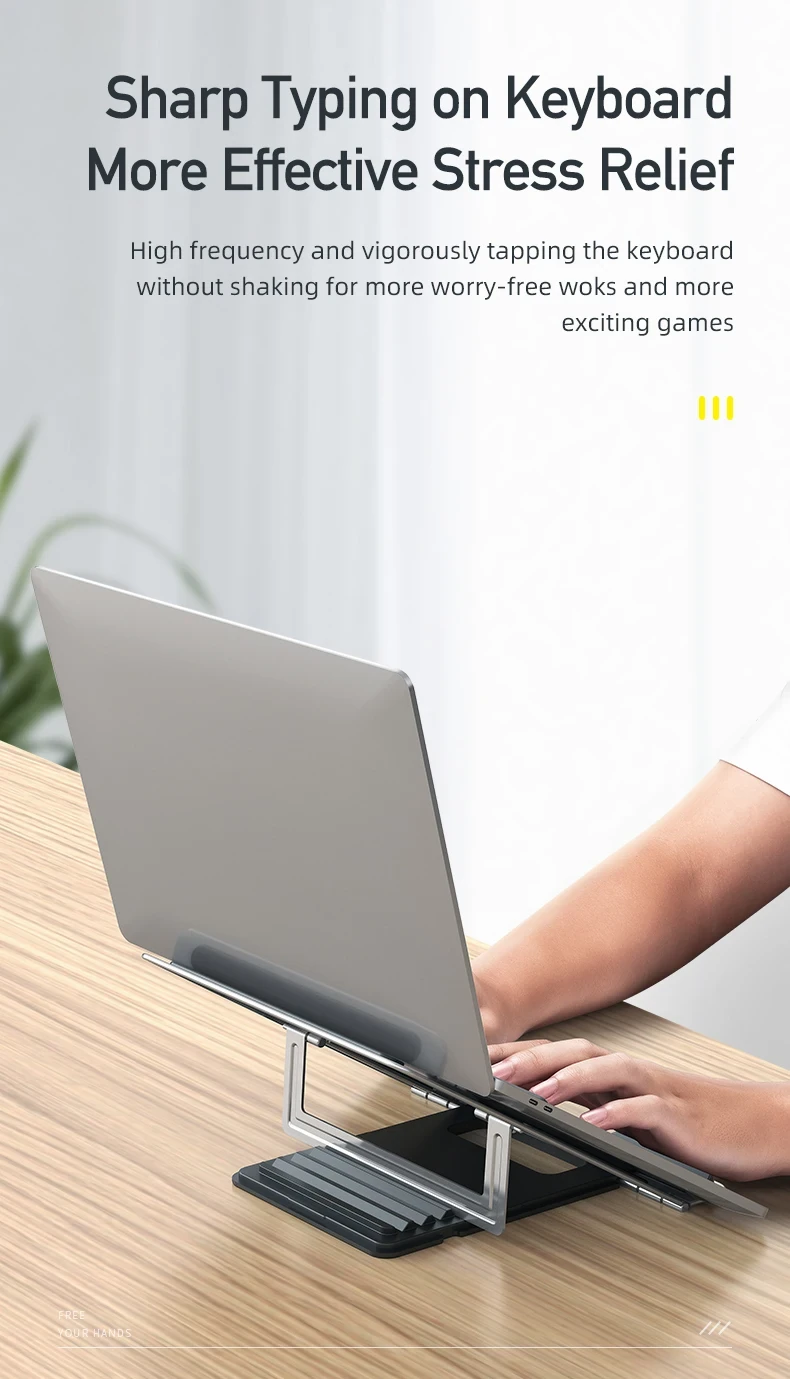 Awei X30 Desktop Folding Holder for Laptops Tablets