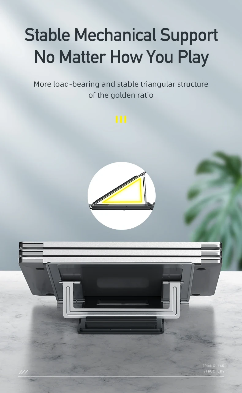 Awei X30 Desktop Folding Holder for Laptops Tablets