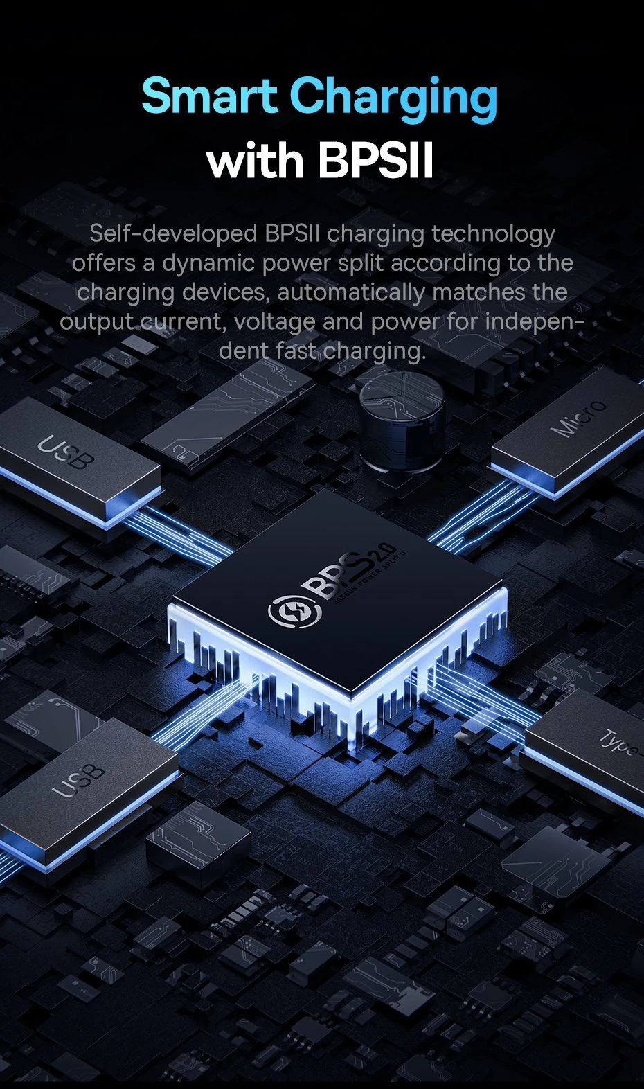 Baseus Star-Lord Digital Display Fast Charging Power Bank 20000mAh 30W Cluster Black