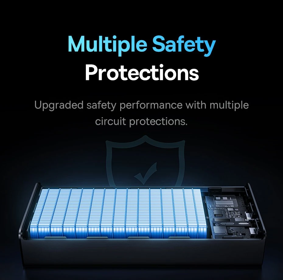 Baseus Star-Lord Digital Display Fast Charging Power Bank 20000mAh 30W Cluster Black