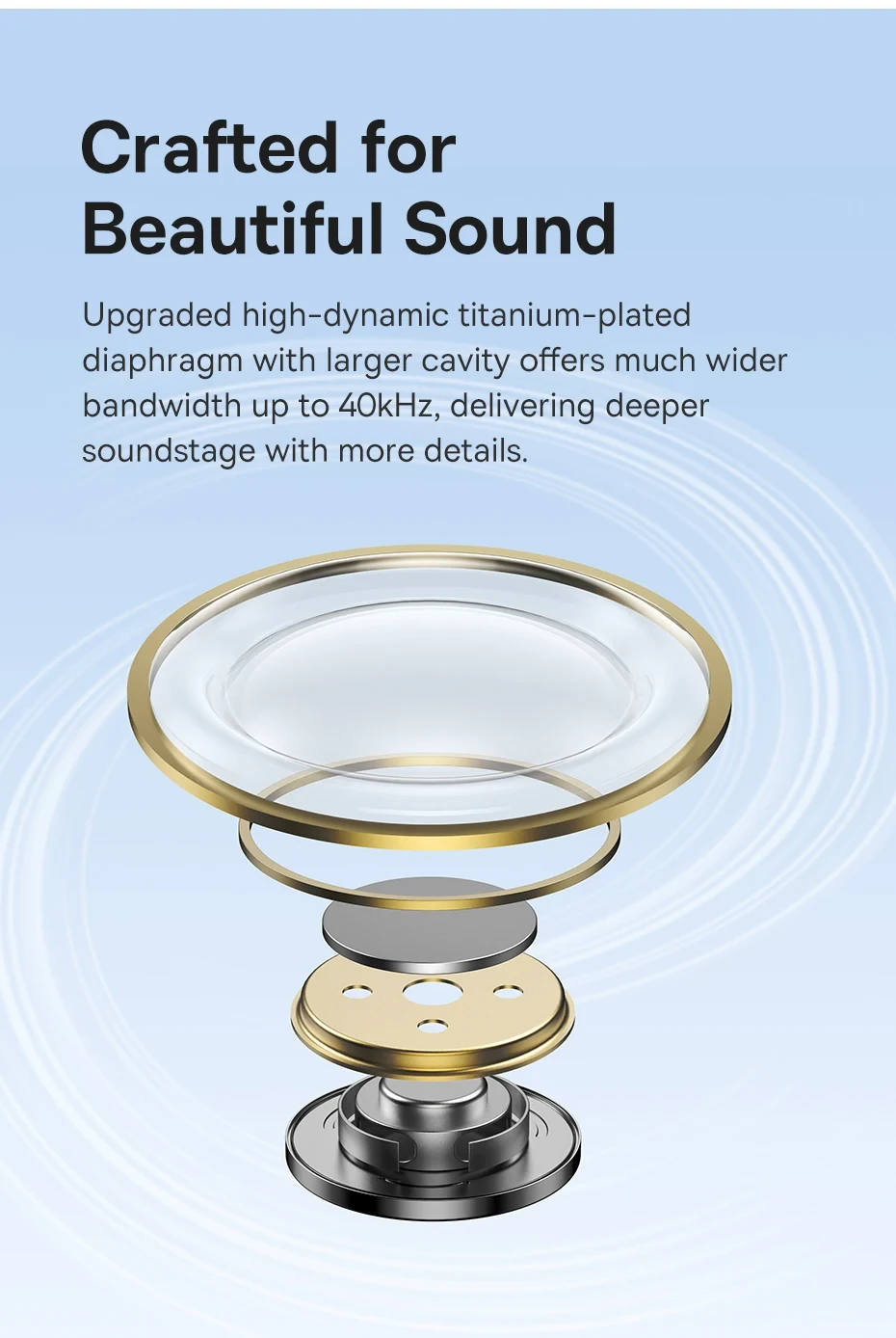 Baseus CZ20 Wired Earphone USB-C Black