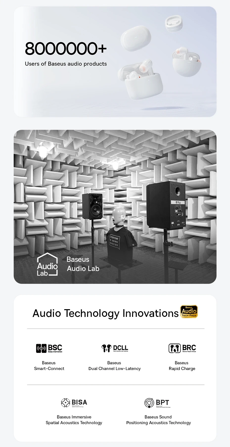 Baseus CZ20 Wired Earphone USB-C Black