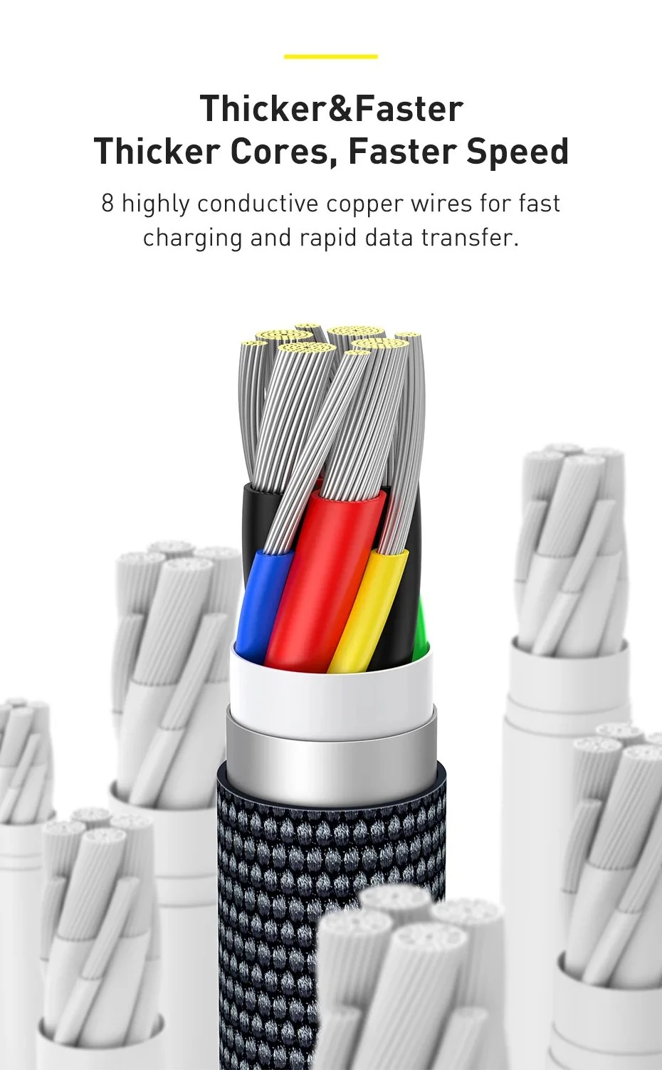 Baseus Crystal Shine Series Fast Charging Cable USB-C to USB-C 100W