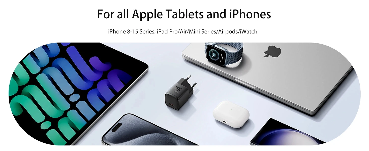 Baseus Cube Pro Fast Charger 1C 30W EU Black