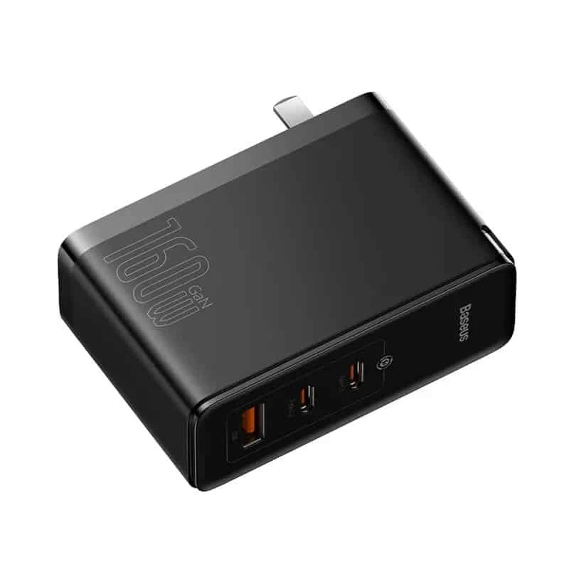 Baseus 160W GaN5 Pro Digital Fast Charger 2C+U with USB-C Cable