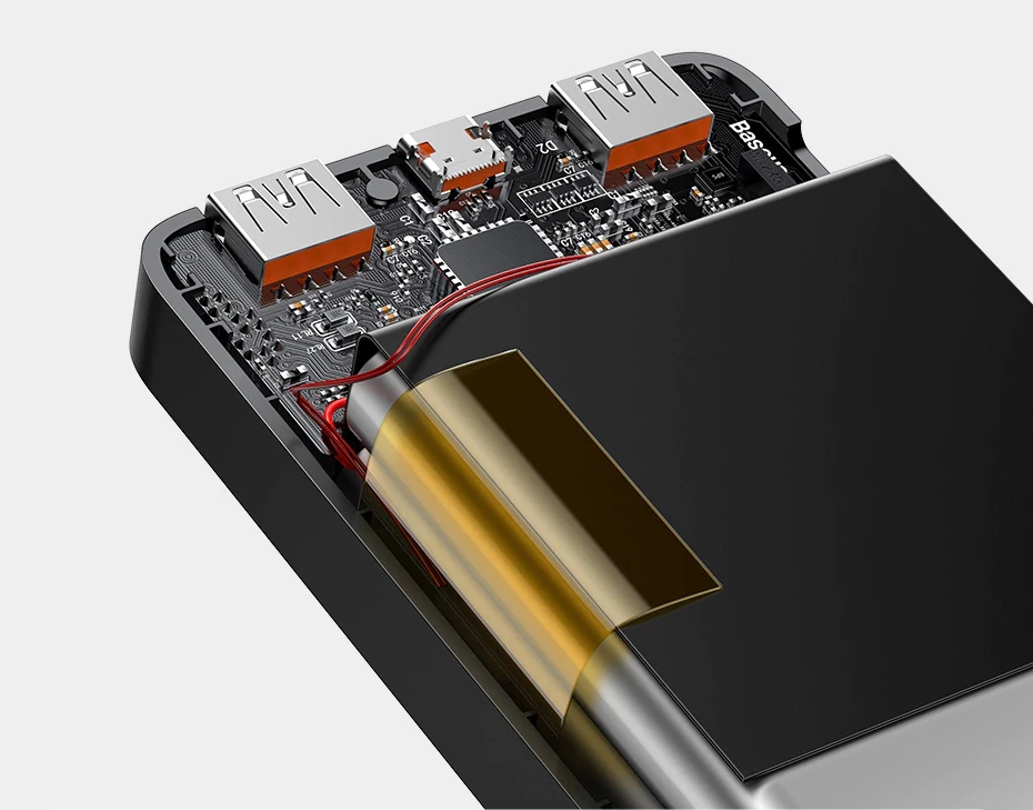 Baseus Bipow 10000mAh 20W Digital Display Power bank Black